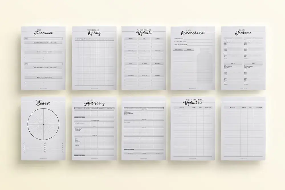 Stwórz swój własny planer wydatków PDF i planuj finanse skuteczniej