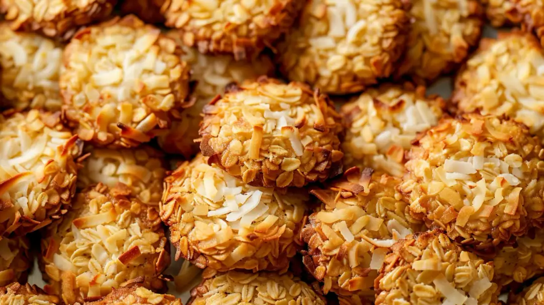 Ciasteczka owsiane z kokosem: Zdrowa przekąska na co dzień