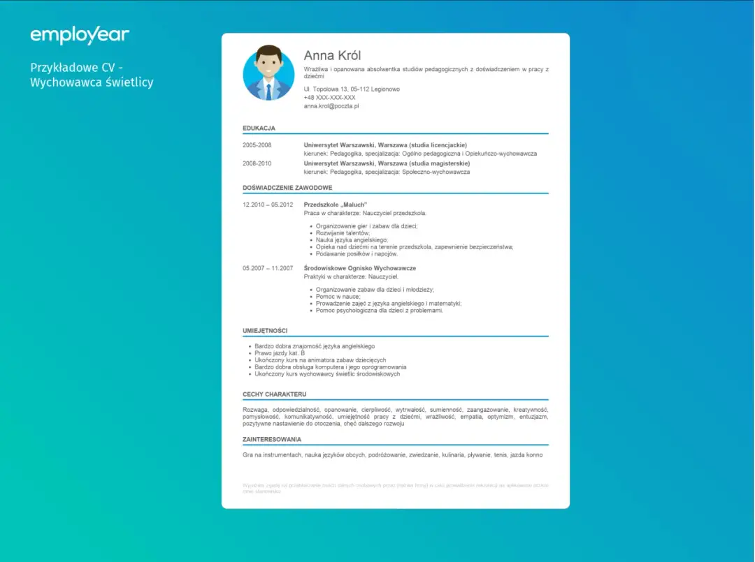 Jak napisać w CV o wychowywaniu dziecka, aby nie wyglądało na lukę?