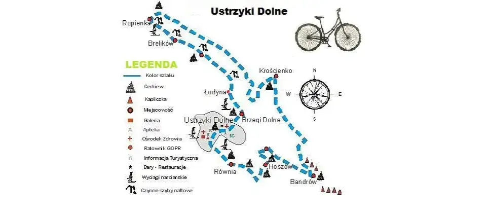 Bieszczady trasy rowerowe mapa - znajdź najpiękniejsze szlaki rowerowe