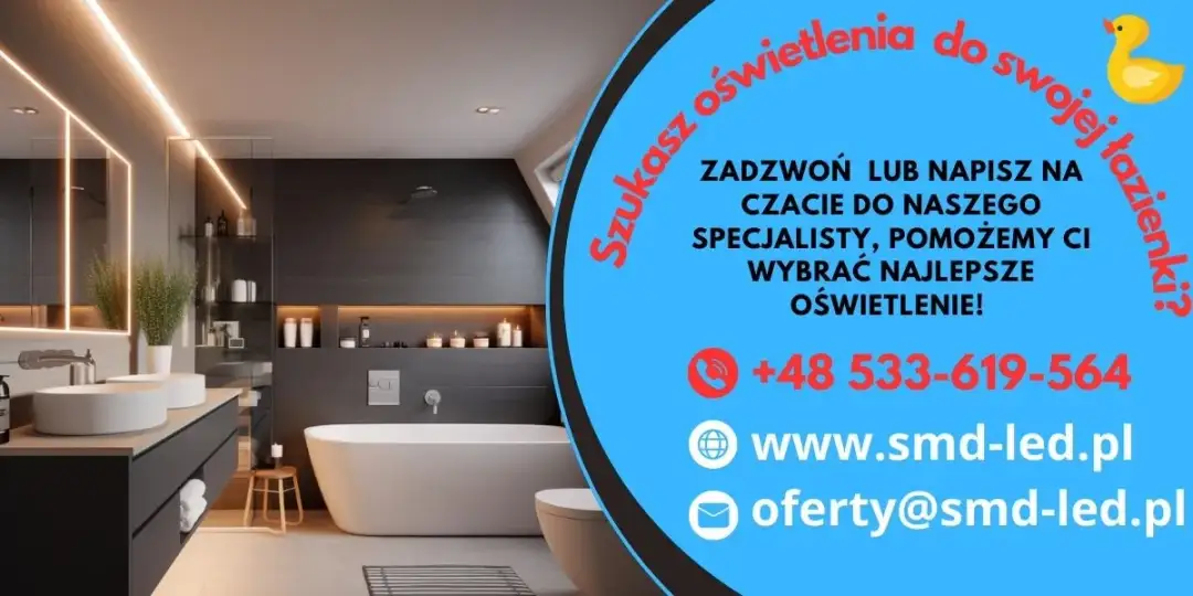 Ile kelwinów do łazienki? Idealna temperatura barwowa dla komfortu i estetyki