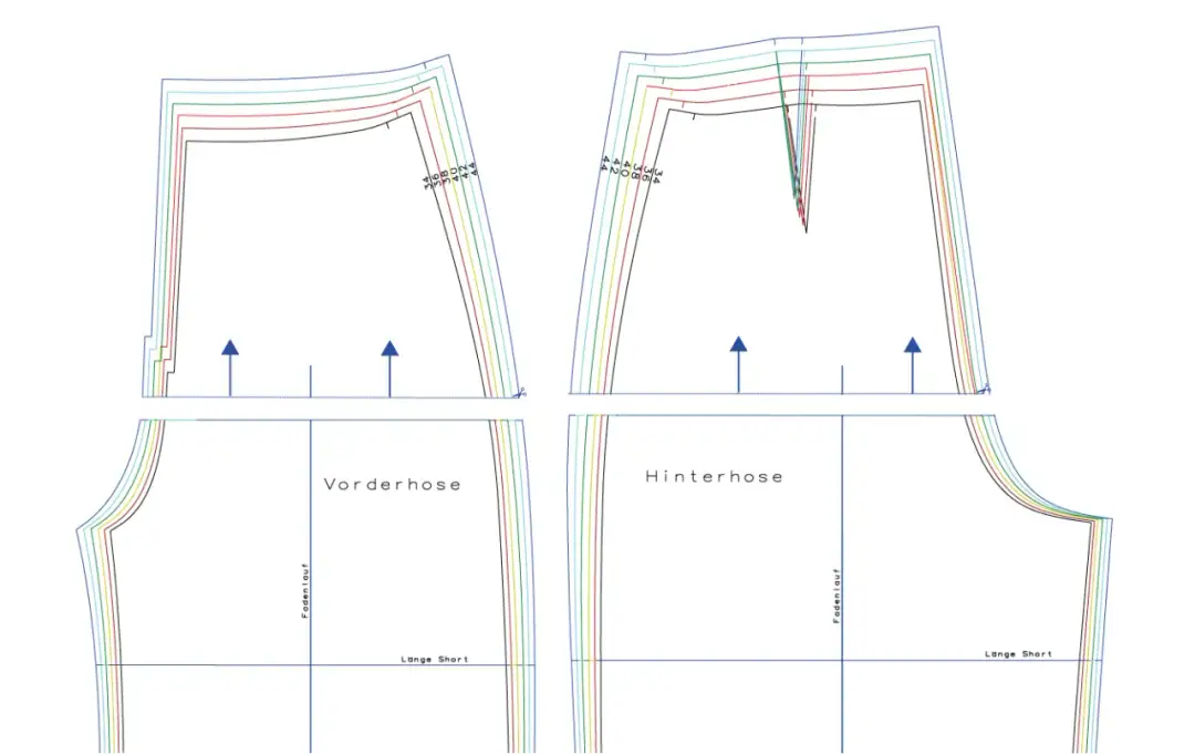 Kurzgrößen Hosen Damen: Nie wieder zu lange Hosen! Tabelle