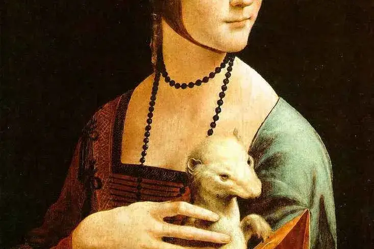 Nadajemy nowe życie klasycznemu obrazowi Damy z łasiczką! TOP