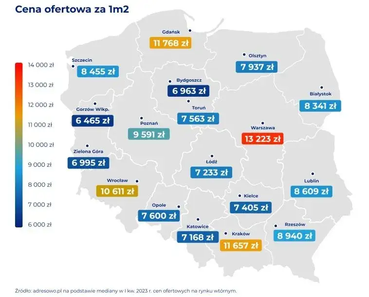 Ile kosztuje mieszkanie w bloku? Sprawdź ceny w różnych miastach
