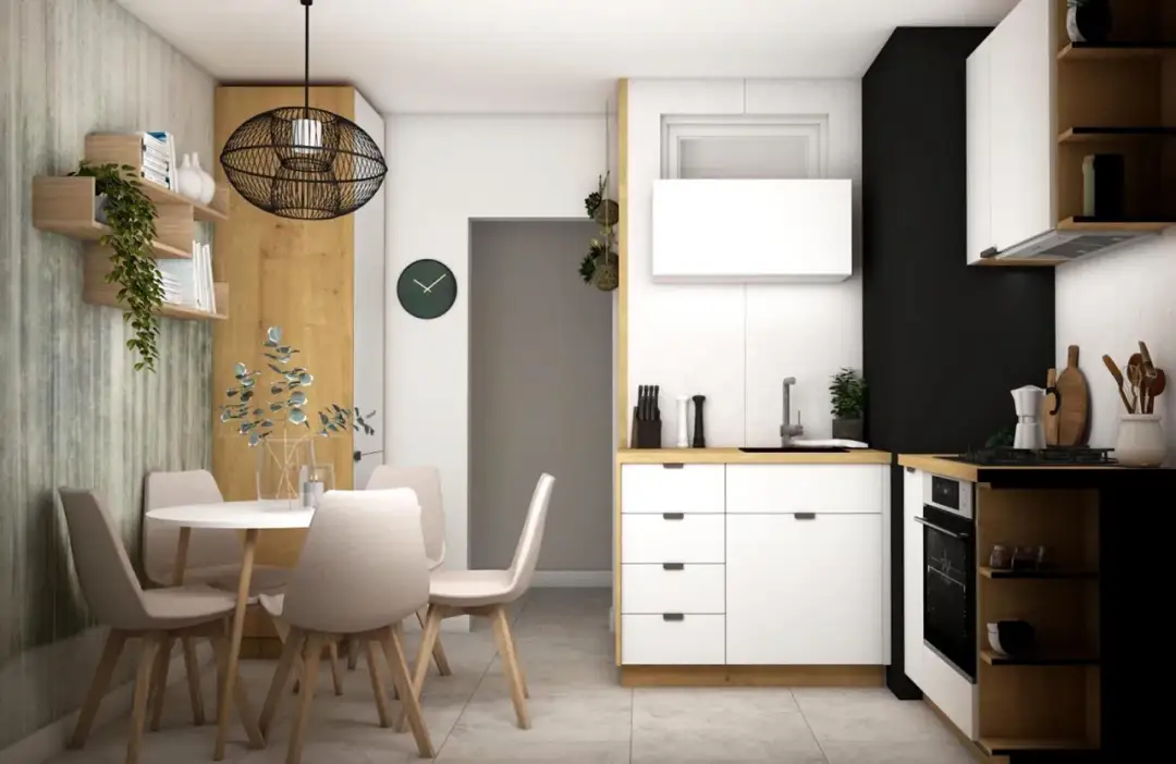 Jak urządzić przechodnią kuchnię, aby zyskać więcej przestrzeni i stylu