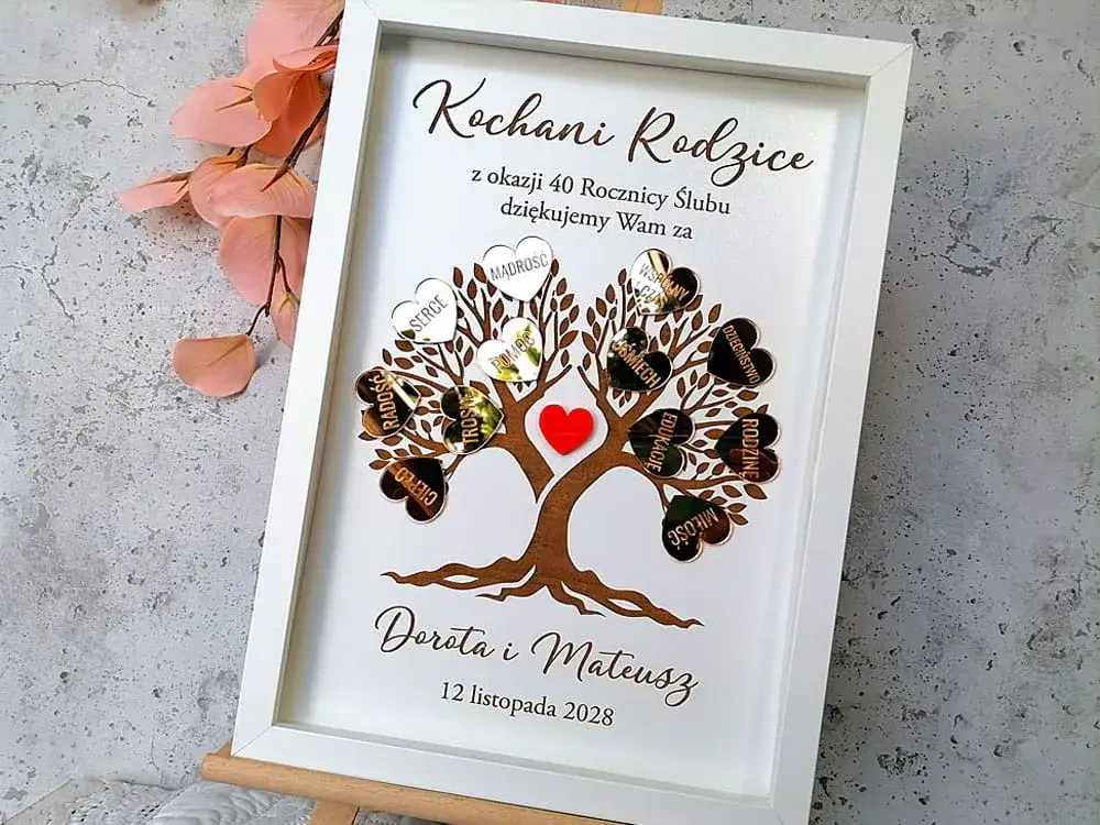 Rubinowa rocznica ślubu: 40 lat miłości i inspiracje na gody