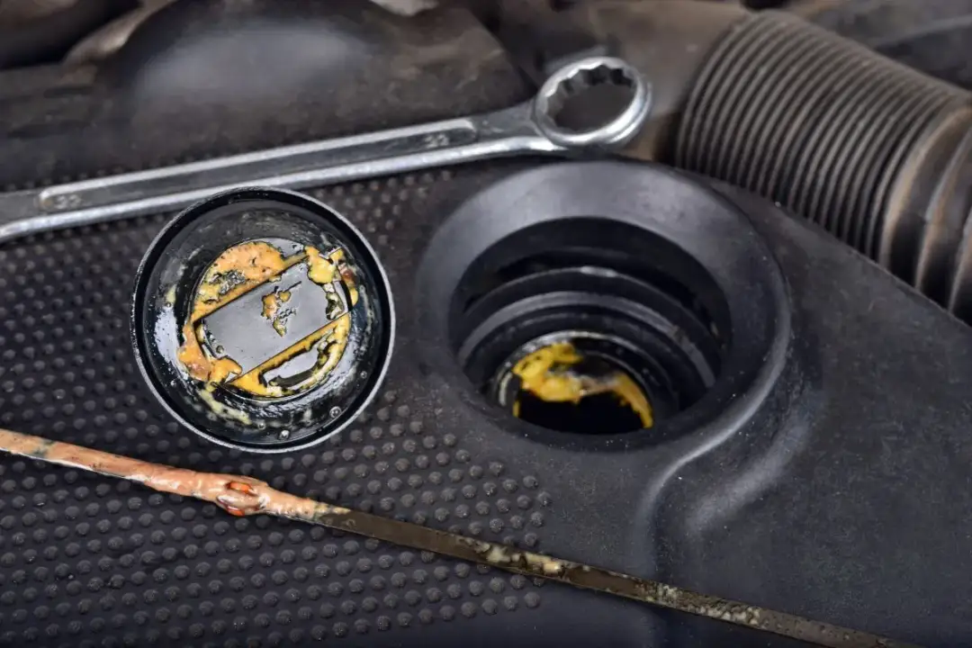 Masło pod korkiem oleju - poważny problem czy kondensacja?