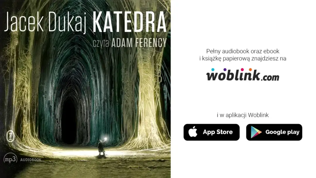 Katedra Jacka Dukaja jako audiobook - gdzie posłuchać tej książki?