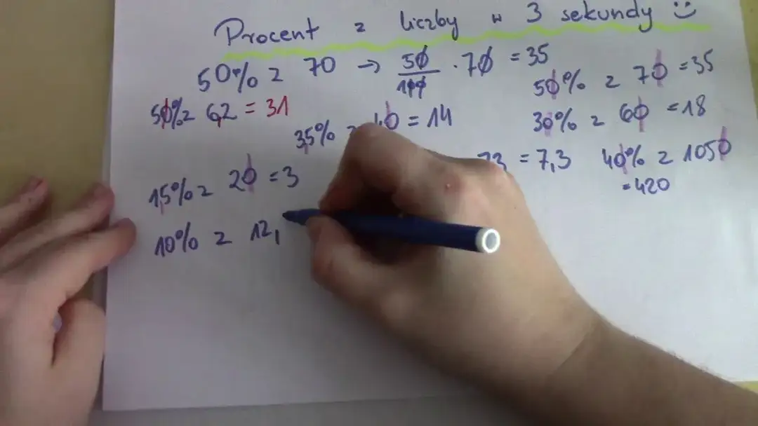 Jak obliczyć procent ze sprawdzianu? Proste metody i przykłady