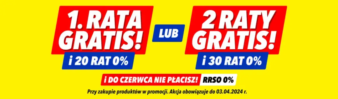 Media Expert: Do kiedy promocja? Kalendarz okazji i raty 0%!
