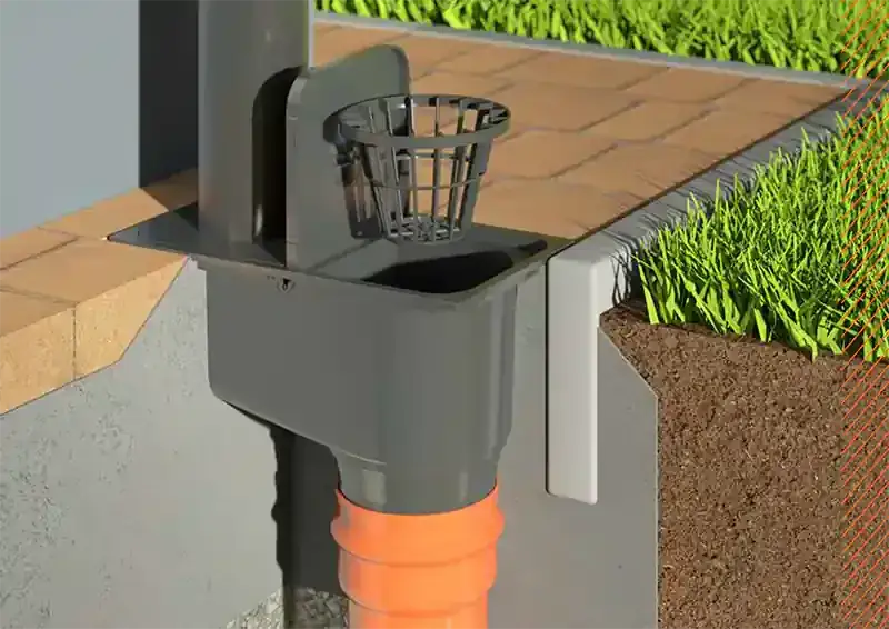 Studzienka do rynny: Kluczowy element systemu odwadniającego