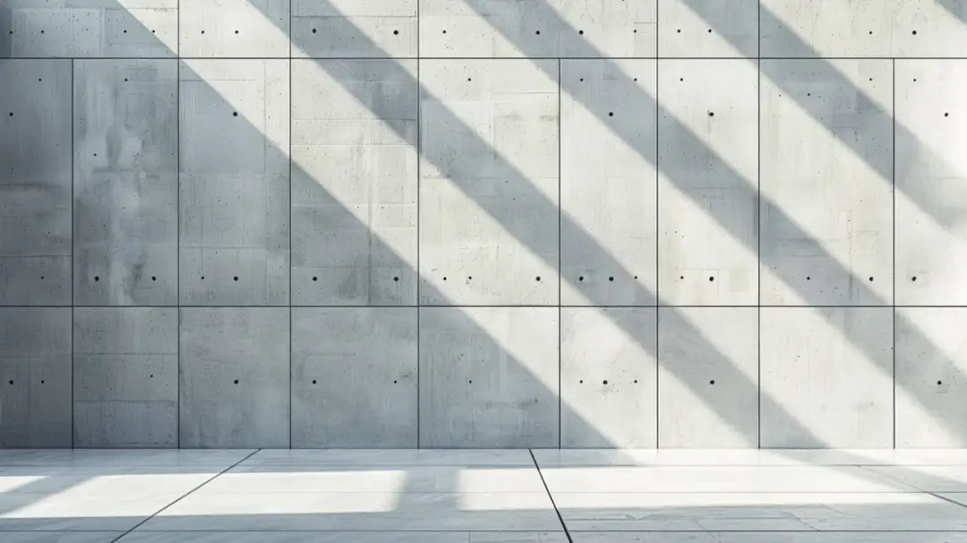 Wyjątkowy styl: Efektowna ściana z białego betonu architektonicznego