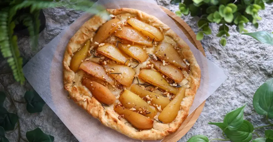 Jesienny przysmak - rustykalna tarta z jabłkami na chłodne wieczory