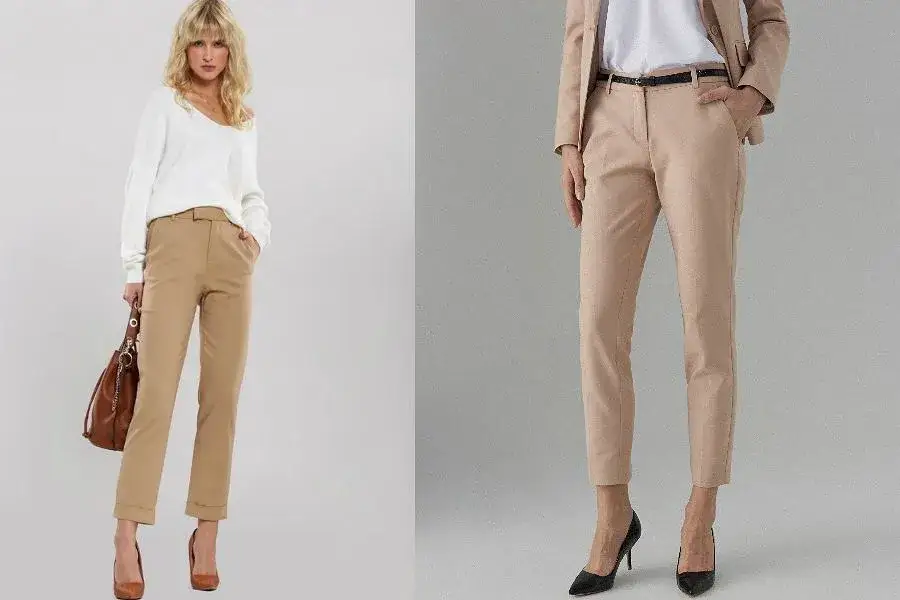 Co ubrać do beżowych spodni, aby zawsze wyglądać stylowo?