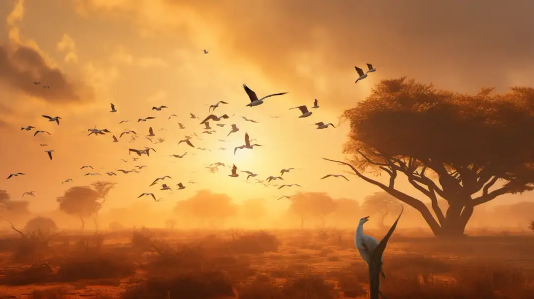 Dlaczego ptaki lecą do Afryki i wracają? Tajemnica migracji ptaków.