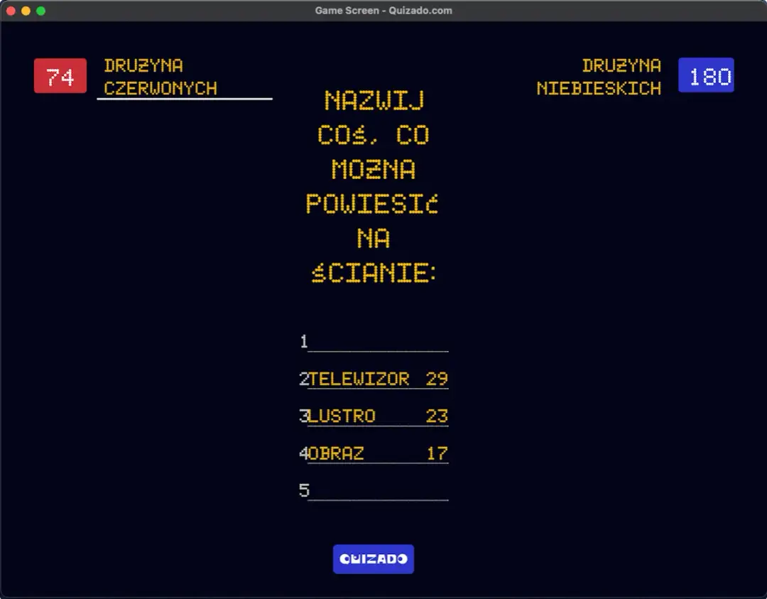 Pytania do Familiady - Najlepsze pytania z programu Familiada