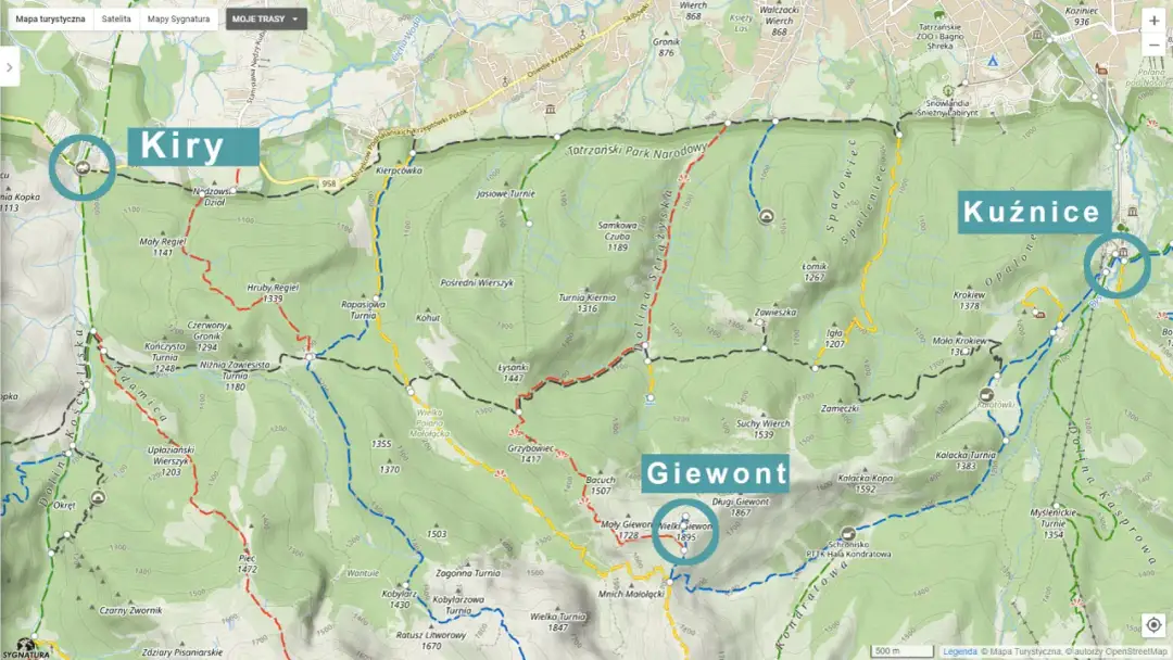 Giewont: Który szlak wybrać? Dystans, czas, trudności i bezpieczeństwo