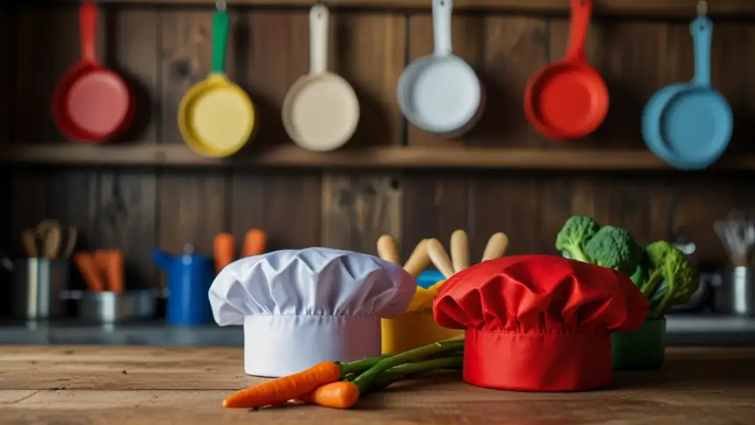 Rozbudzisz pasję do gotowania u dzieci tymi czapkami kucharskimi!