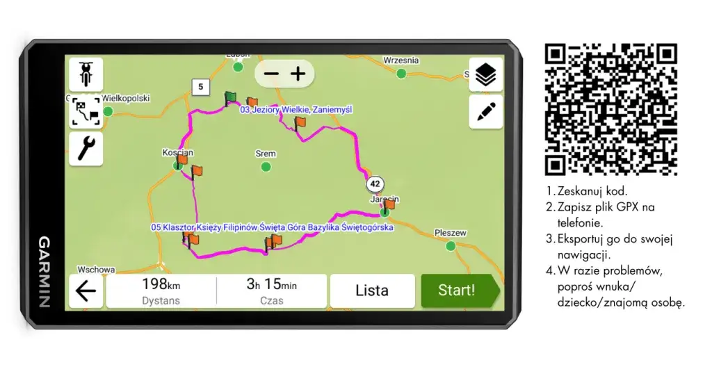 Gotowe trasy motocyklowe w Polsce - pobierz najlepsze szlaki GPX