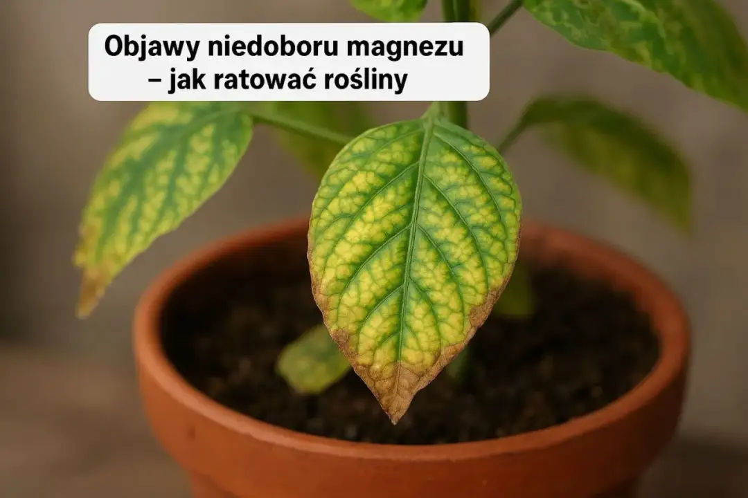 Żółte liście? To niedobór magnezu u roślin! Szybka pomoc i diagnoza