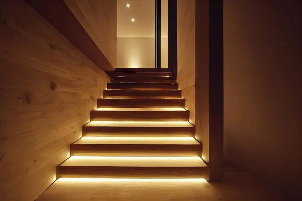 Jaką taśmę LED pod schody wybrać, aby uniknąć słabego oświetlenia?