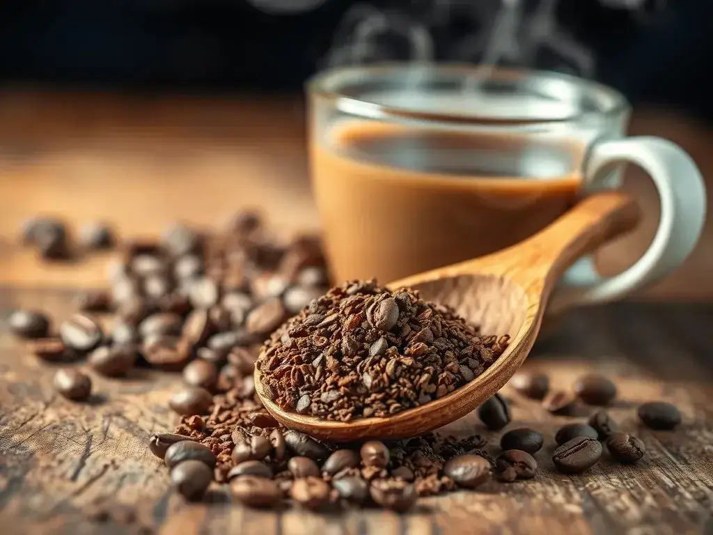 Ile kofeiny znajduje się w 2 łyżeczkach kawy rozpuszczalnej?