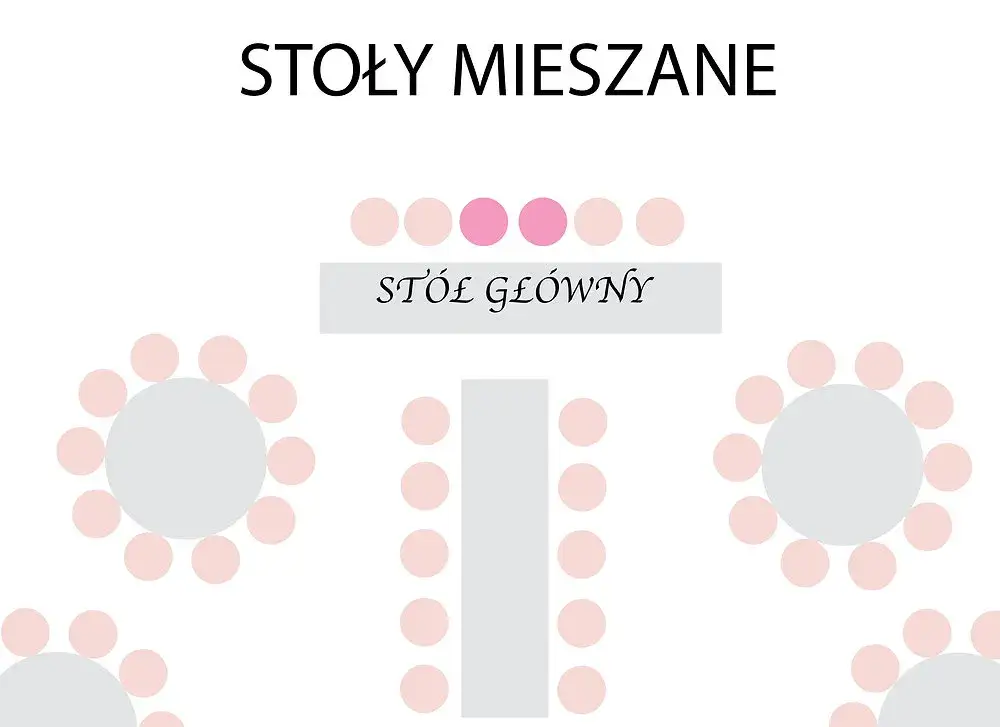 Jak usadzić gości weselnych przy prostokątnych stołach bez stresu