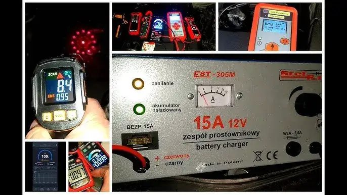 Jak prawidłowo ładować akumulator prostownikiem est 305 i uniknąć błędów