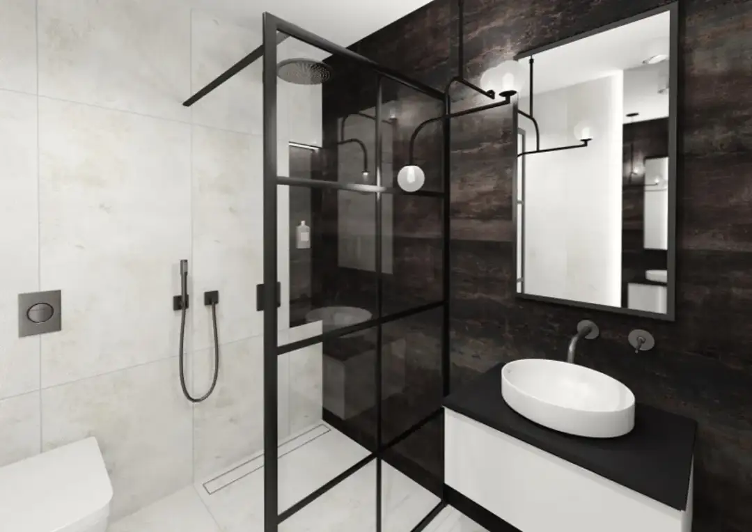 Jak urządzić małą łazienkę z prysznicem w bloku: 10 sprawdzonych aranżacji