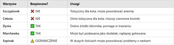 Czy koty mogą jeść cebulę? Dowiedz się, jak uniknąć zatrucia