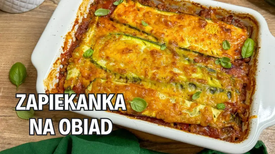 Zapiekanka cukinia mięso mielone – zdrowy i prosty przepis na obiad