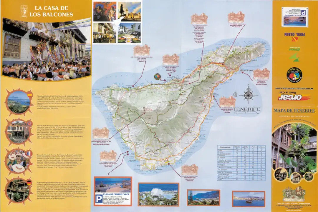 Mapa Tenerife isla entera: Encuentra el mapa perfecto para explorar