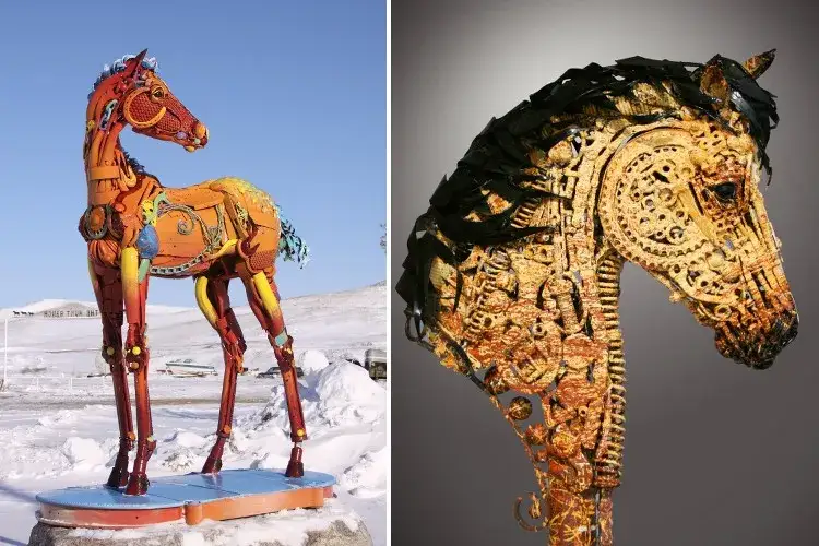 Rzeźba konia: Odkryj piękno, styl i historię konnych rzeźb