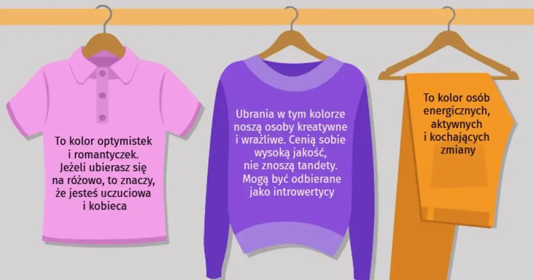 Co kolor ubrania mówi o tobie? Zaskakujące znaczenia barw