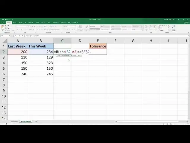 Obliczanie wartości bezwzględnej w Excelu: Prosty sposób na ABS()