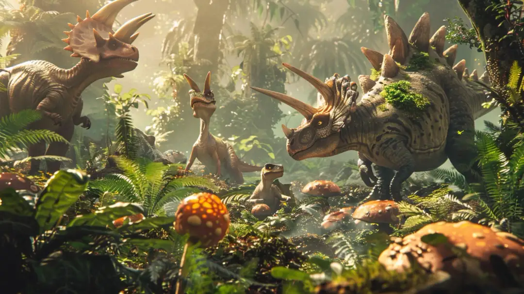 Bajka o dinozaurach i inne fascynujące opowieści o prehistorycznych gadach