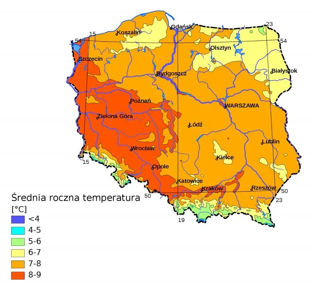 Polskie strefy klimatyczne: zaskakujące fakty o pogodzie w różnych regionach
