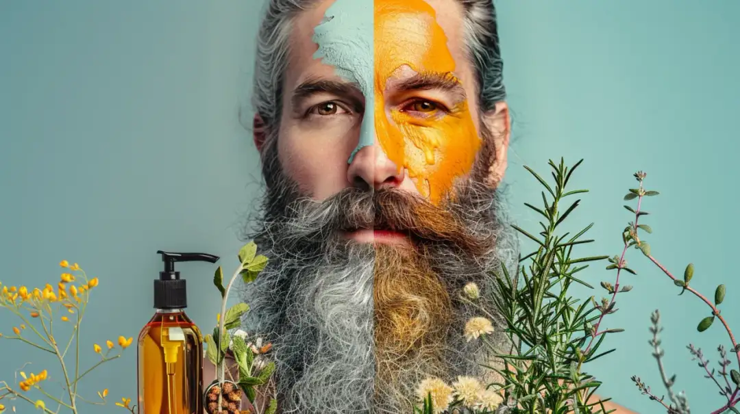 Koloryzacja brody: Jak ukryć siwiznę? Domowe sposoby