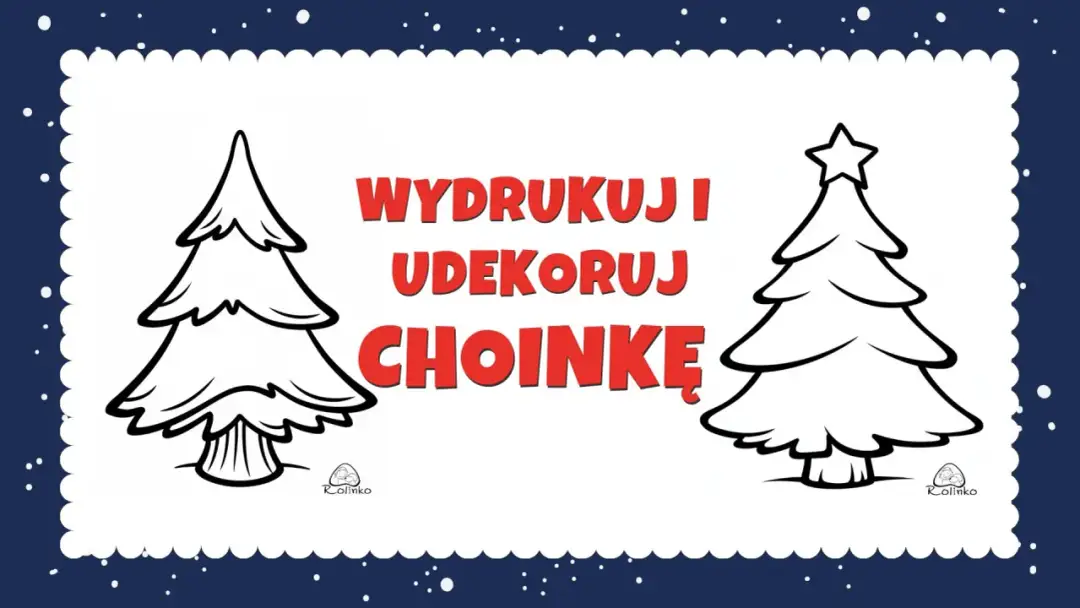 Choinka szablony do druku - Stwórz magiczne dekoracje z dziećmi