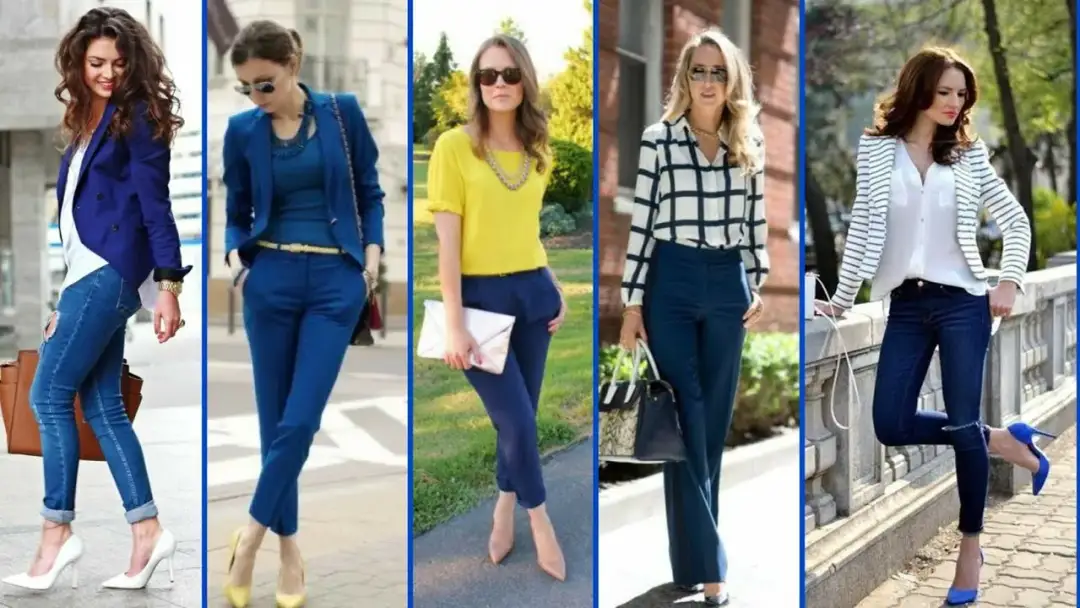Pantalón azul marino: 70+ ideas para combinarlo con estilo y acierto