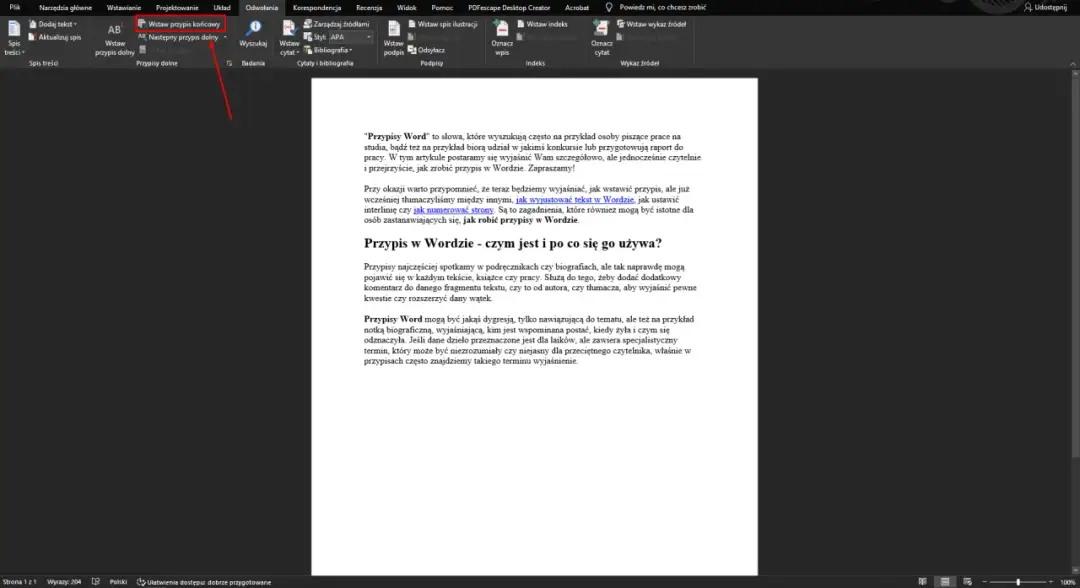 Jak dodać przypisy w PowerPoint? Prosty przewodnik krok po kroku