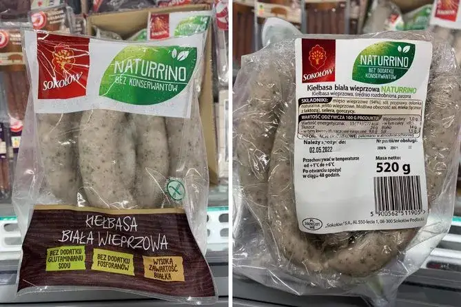 Kiełbasa biała Kraina Wędlin - sprawdź skład i aktualne promocje