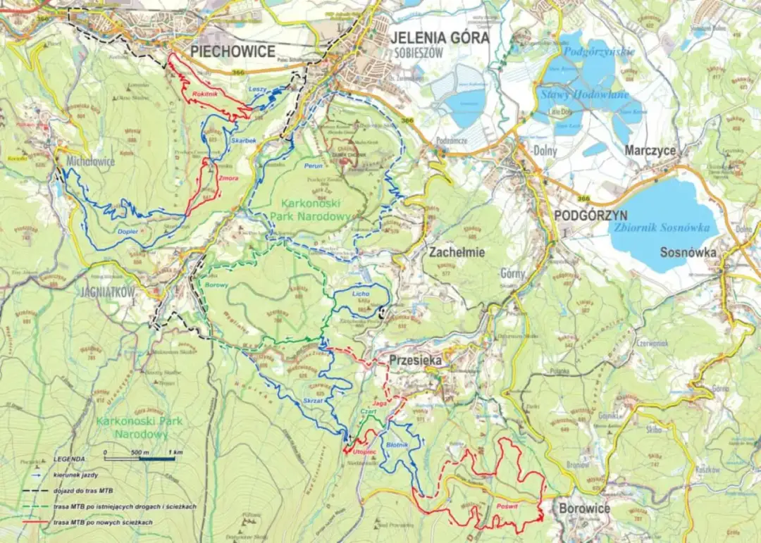 Karpacz trasy rowerowe mapa – odkryj najlepsze szlaki i ich trudność
