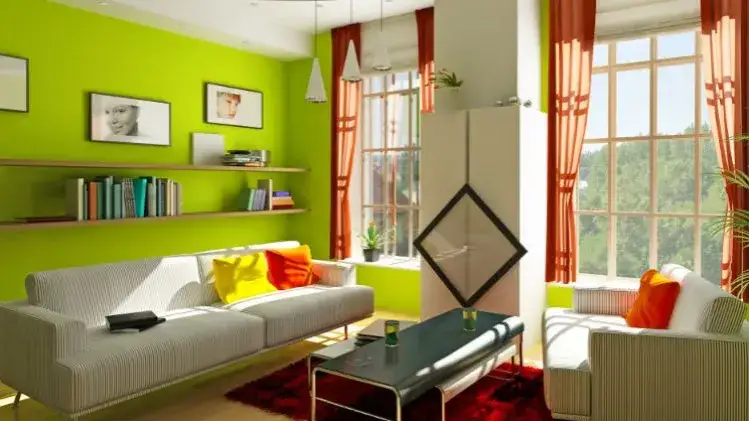 Zielona ściana: Jak dobrać kolory mebli i dodatków? Poradnik!
