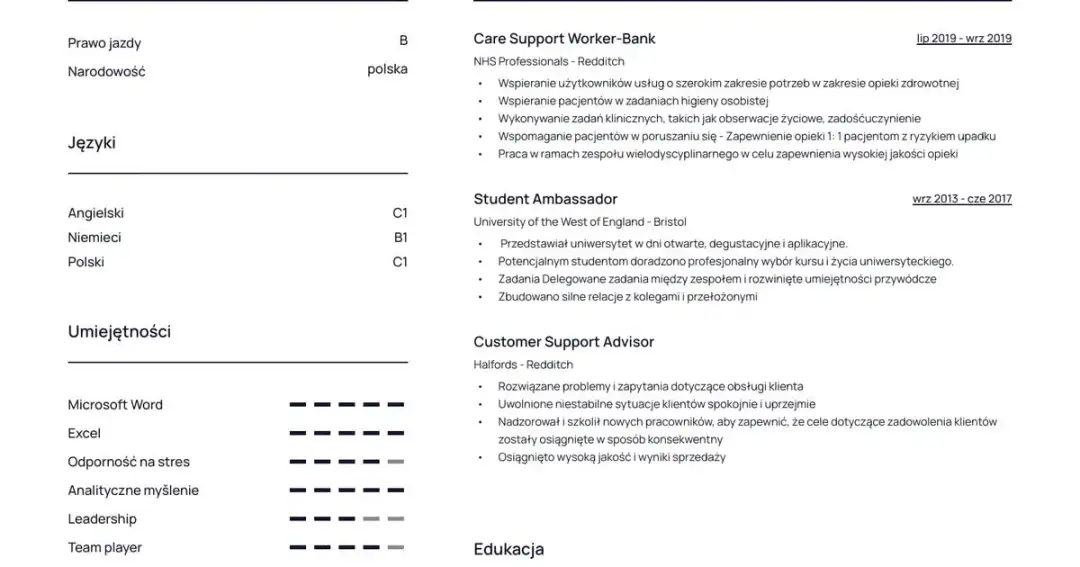 Skuteczne cv osoby po studiach: jak wyróżnić swoje osiągnięcia