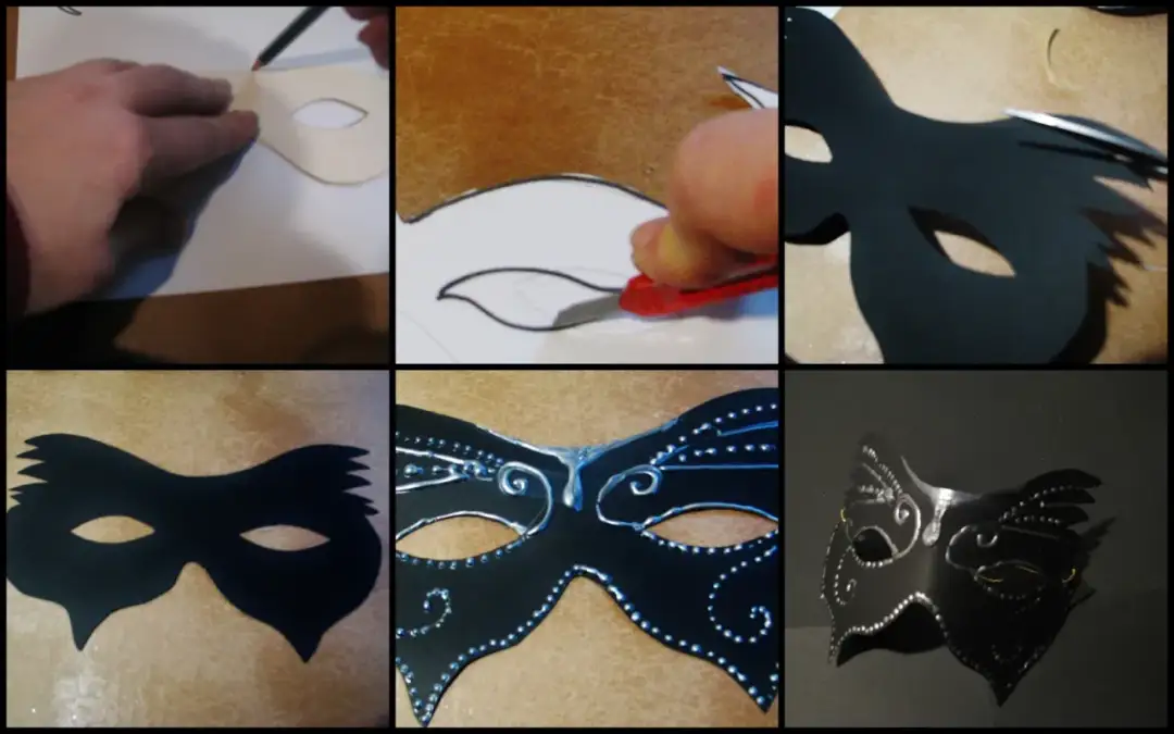Jak zrobić maskę z kartonu - proste kroki i ciekawe pomysły na ozdoby