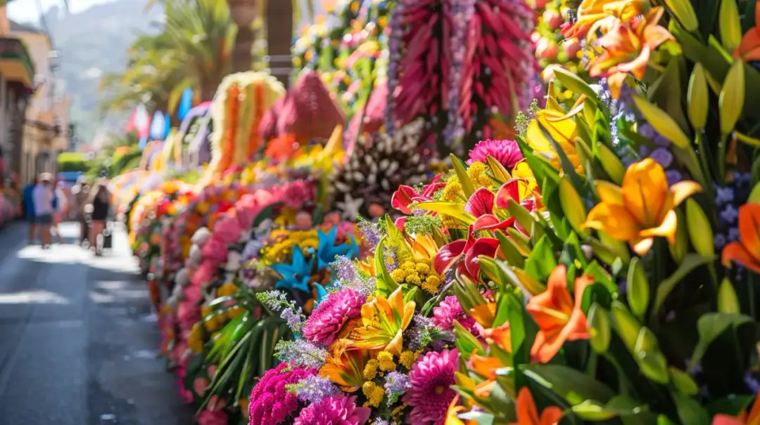 Festiwal kwiatów Madera: kolorowe wydarzenie na portugalskiej wyspie Madera