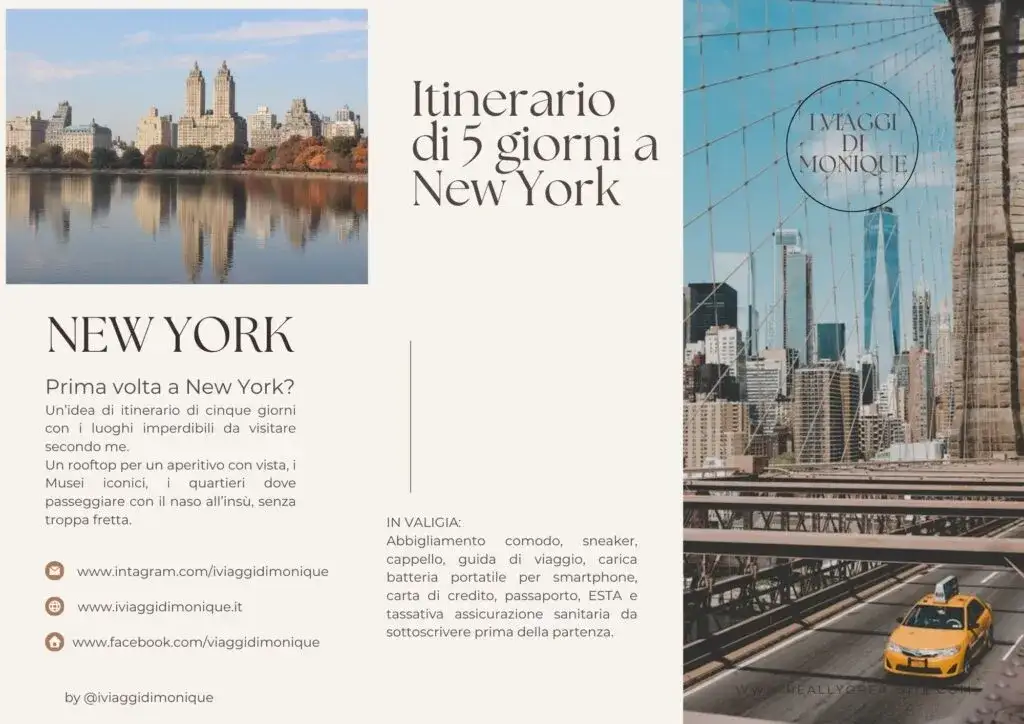 New York: Guida Attrazioni, Itinerari e Consigli per Viaggiatori