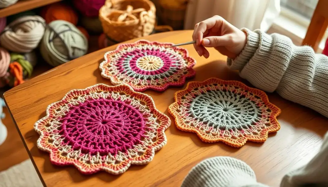 Jak zrobić podkładki na stół na szydełku - proste wzory i techniki
