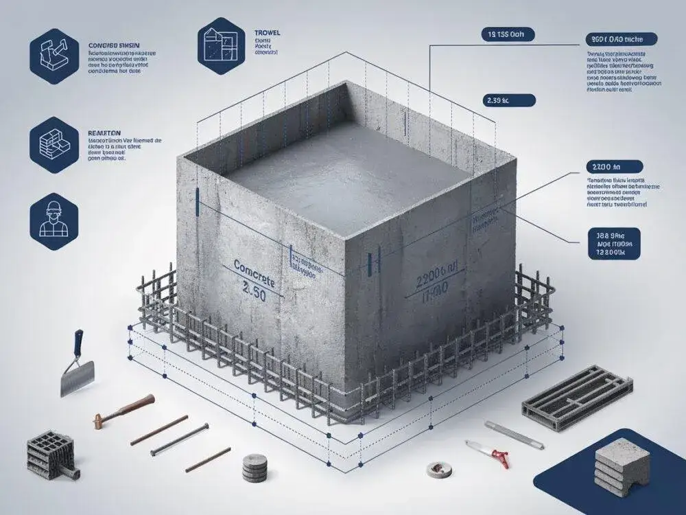 Ile waży m3 betonu B20? Poznaj kluczowe informacje i różnice